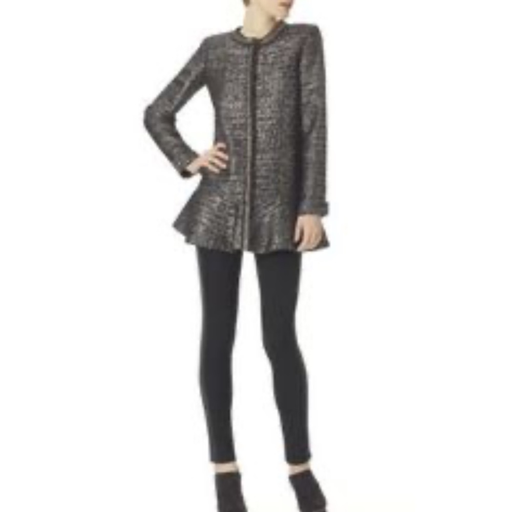 Newport News Black and Gold Textured‎ Jacket